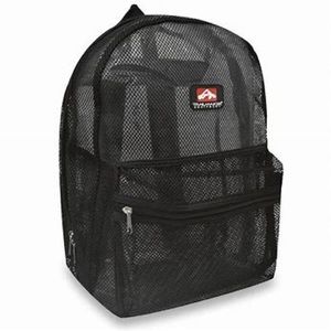 Trailmaker Basic Mesh Black Backpack